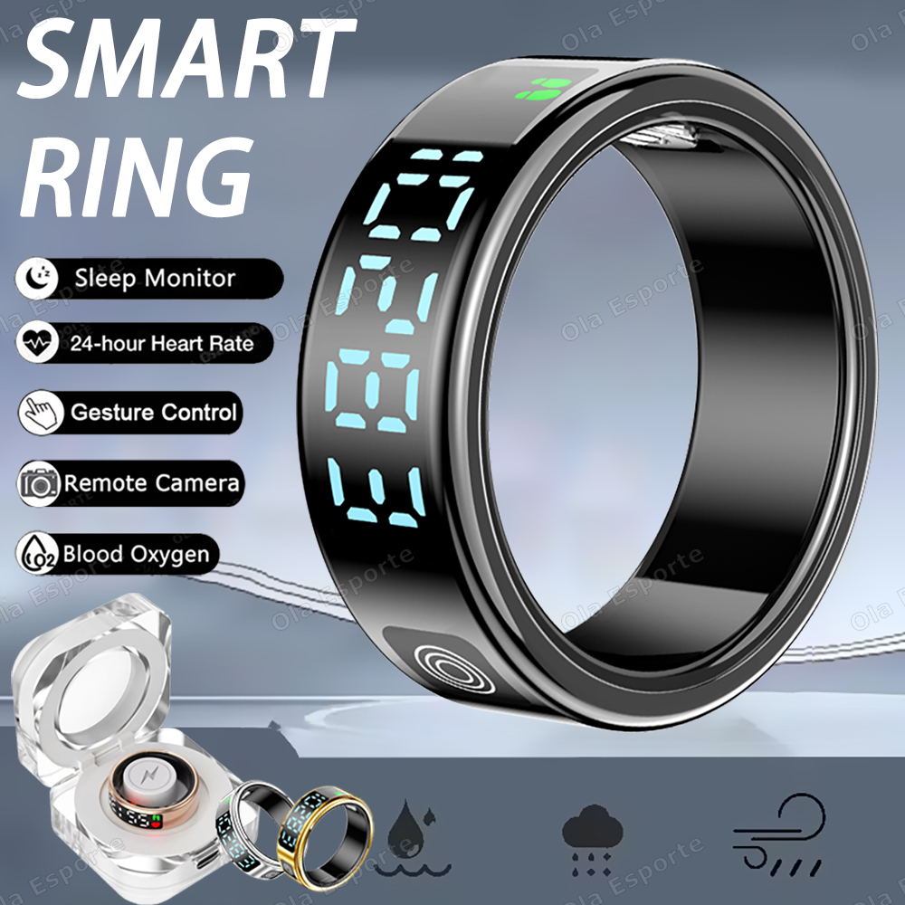 Smart Home Trainer - SR08 Smart Ring mit Ladebox für