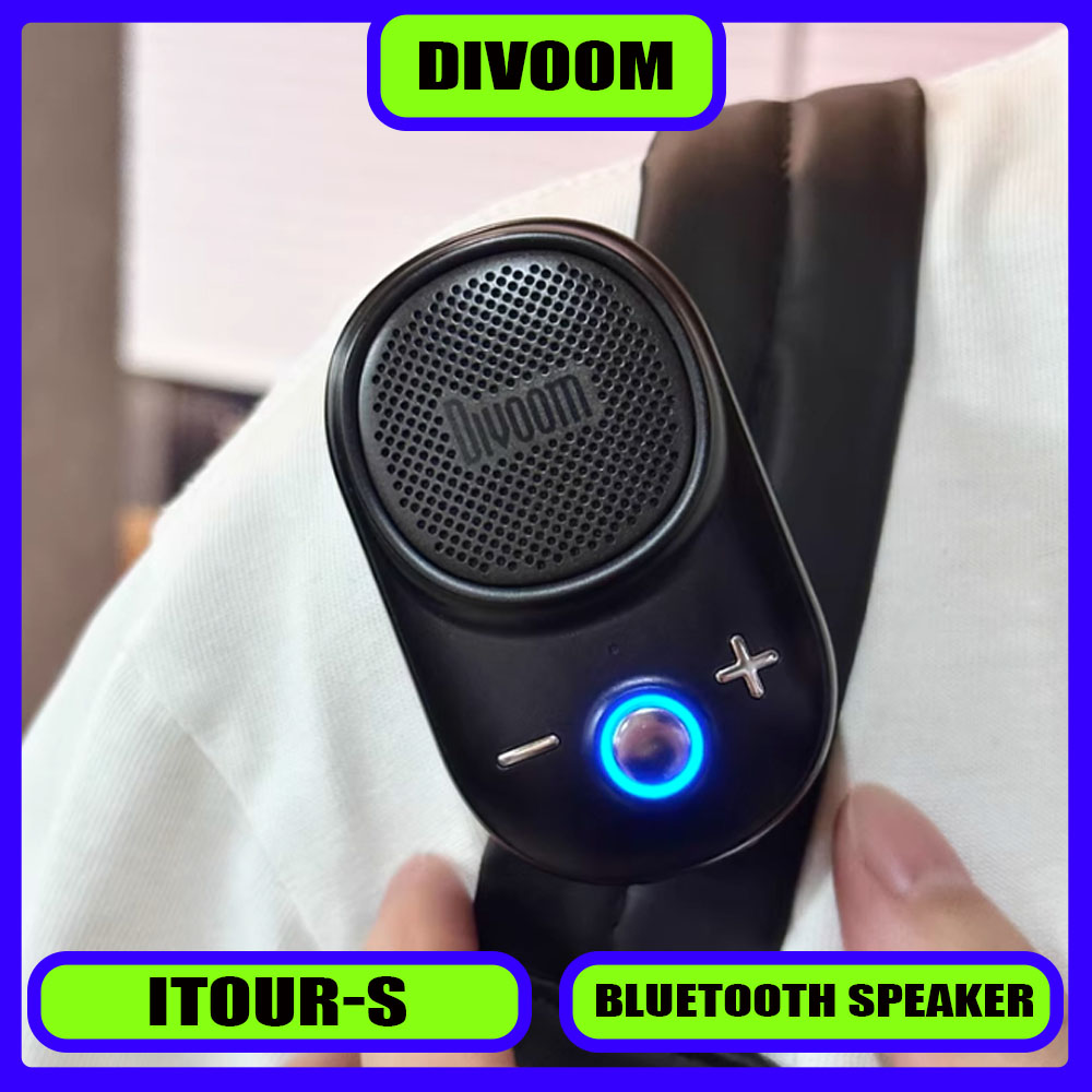 Homesmart Online - Divoom Itour-S Bluetooth-Lautsprecher, tragbar, IP67, wasserdicht,