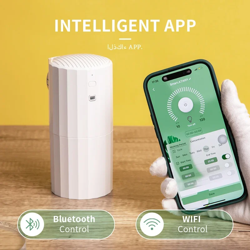 Smart Humidifier - Namste 130m ³ intelligenter Diffusor für