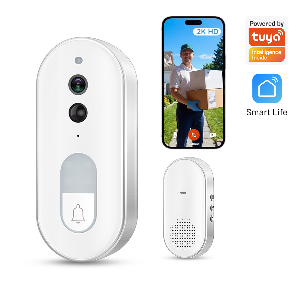 Smart Home Video Doorphone Ezviz - Tuya Smart Video-Türklingel Kabellos 1080P HD