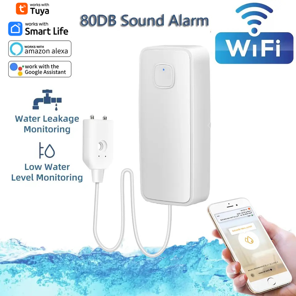 Smart Home Water Level Sensor - Tuya WiFi Smart Wasser Leck Sensor