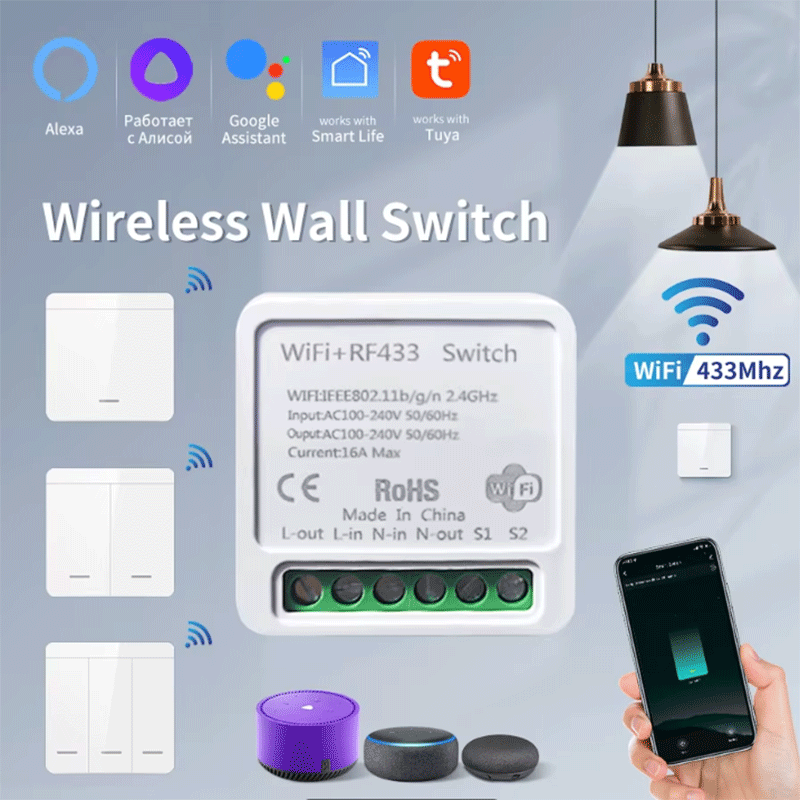 Tuya Smart Switch - Tuya WiFi Smart Lichtschalter Smart Home
