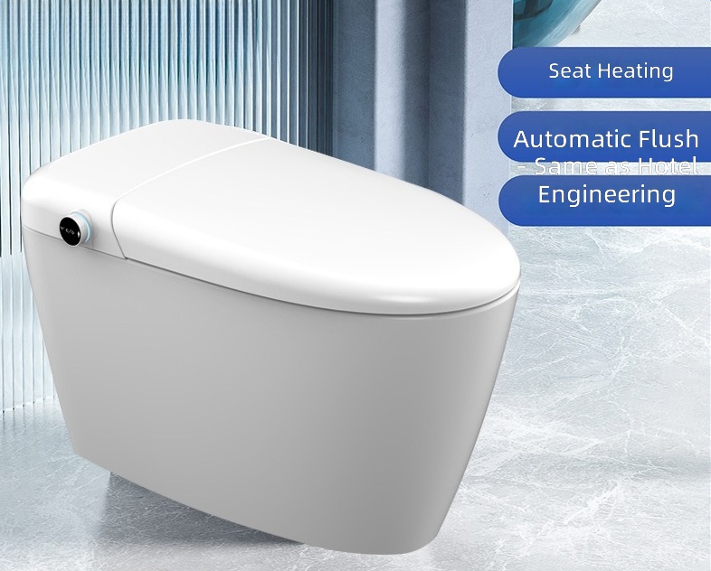 Smart Home In Us - Beheizbarer Intelligenter Toilettensitz, Automatische Spülung, Spülung