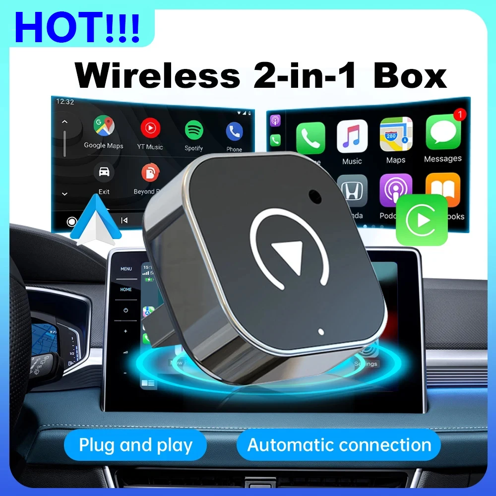 Smart Home Usb - Neuer Kabelloser CarPlay Android Auto Adapter