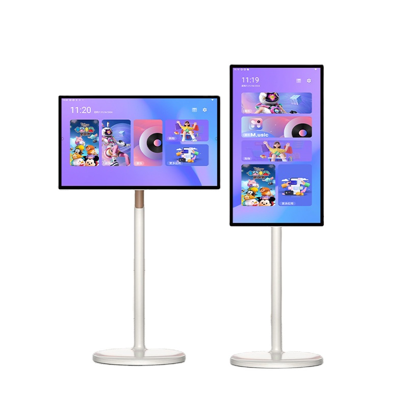 Smart Home In Us - 32-Zoll Beweglicher Touchscreen-Monitor Android Kabelloser Tragbarer