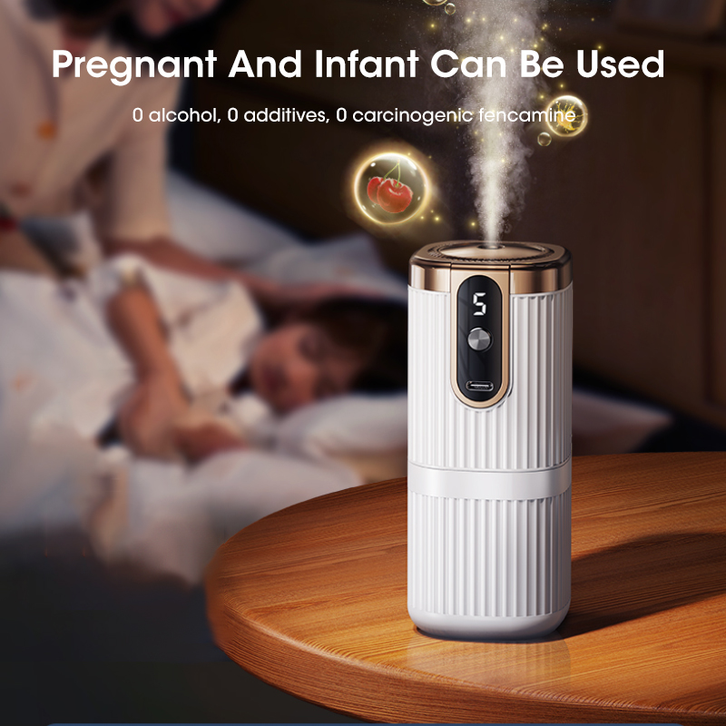 Smart Humidifier - USB Smart Parfüm-Luftbefeuchter Vollautomatischer Ätherisches-Öl-Diffusor 5-Gang