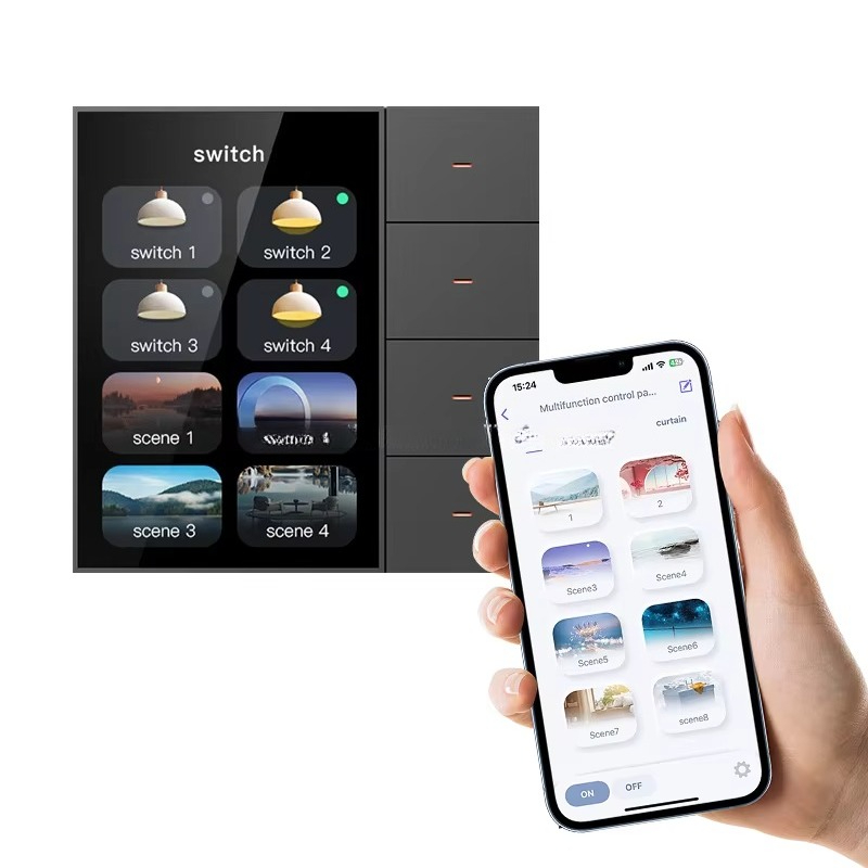 Smart Home Switch - F3 Pro 3,5 Zoll IPS Touch-Panel