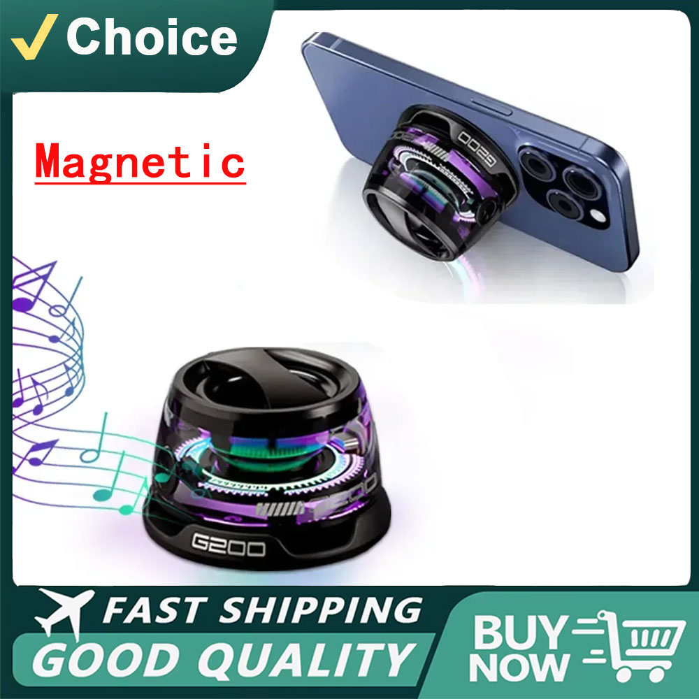 Smart Home Usb - Tragbarer Bluetooth-Lautsprecher G200 RGB-Beleuchtung Magnetlautsprecher BT5.3