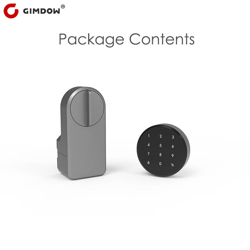 Smart Home Lock - Tuya Smart Digitales Türschloss GIMDOW Passwortschloss