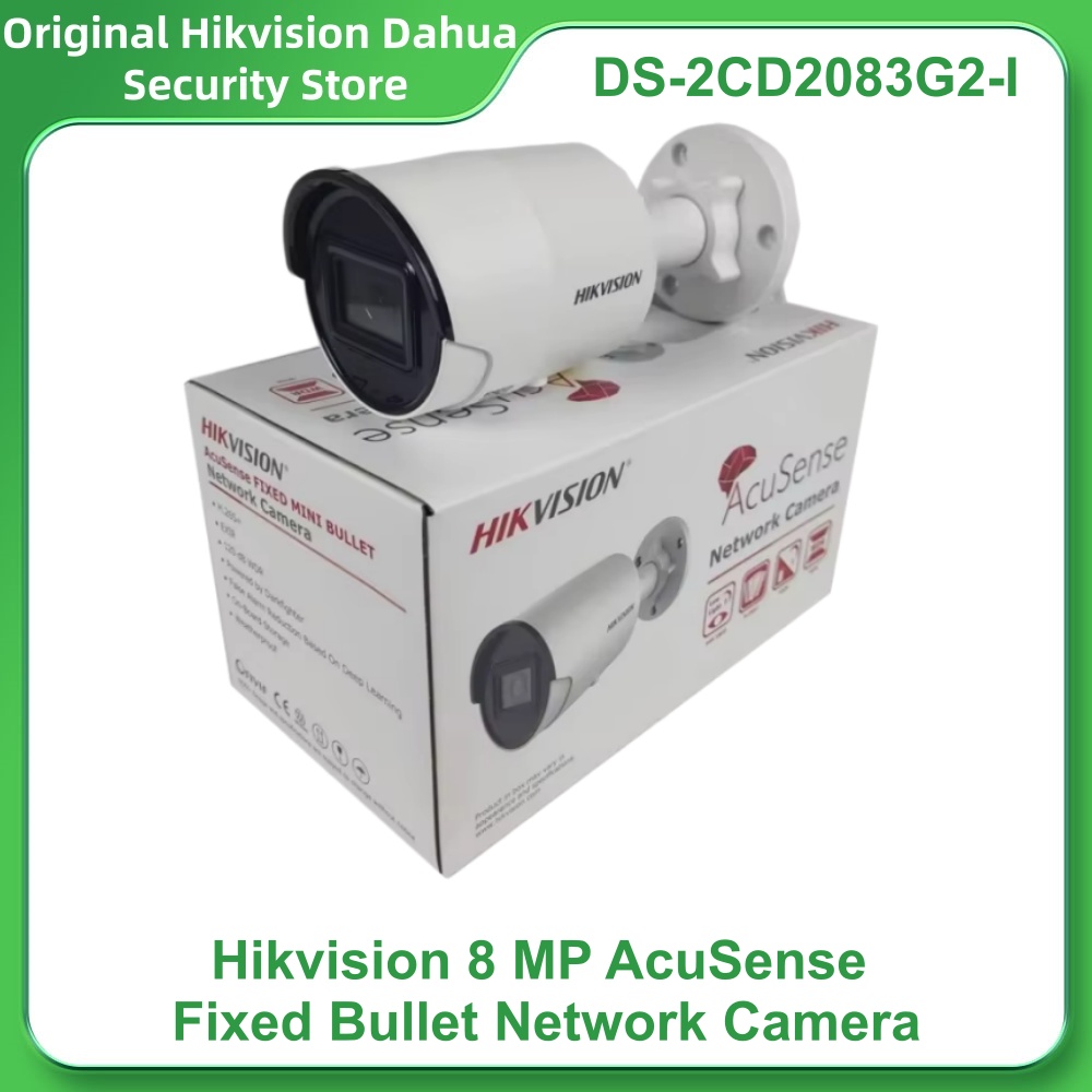 Smart Home Camera Ezviz - Hikvision DS-2CD2083G2-I 8MP AcuSense Fixed Bullet