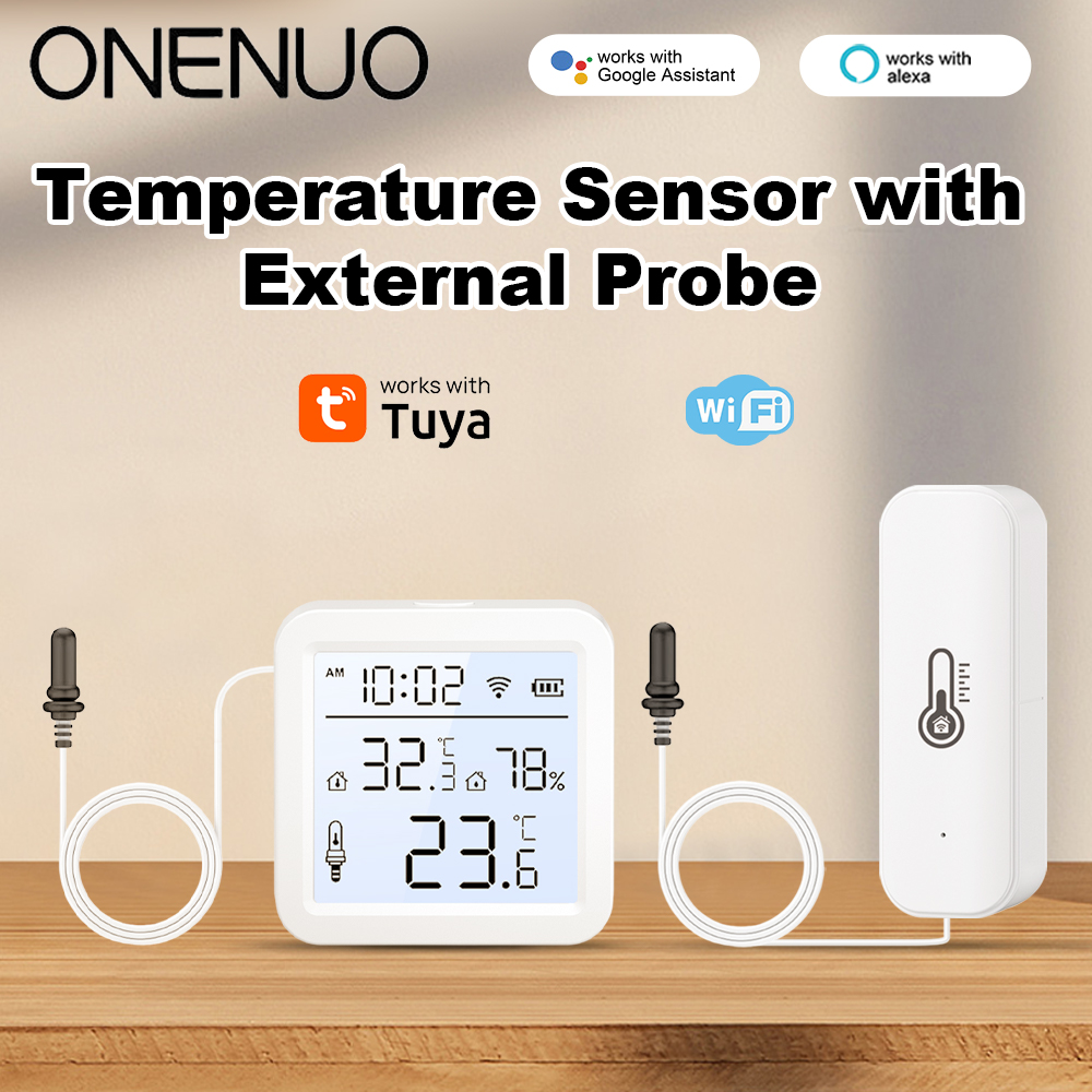 Smart Home Tuya - 2026 Neuer Tuya WiFi Feuchtigkeits- und