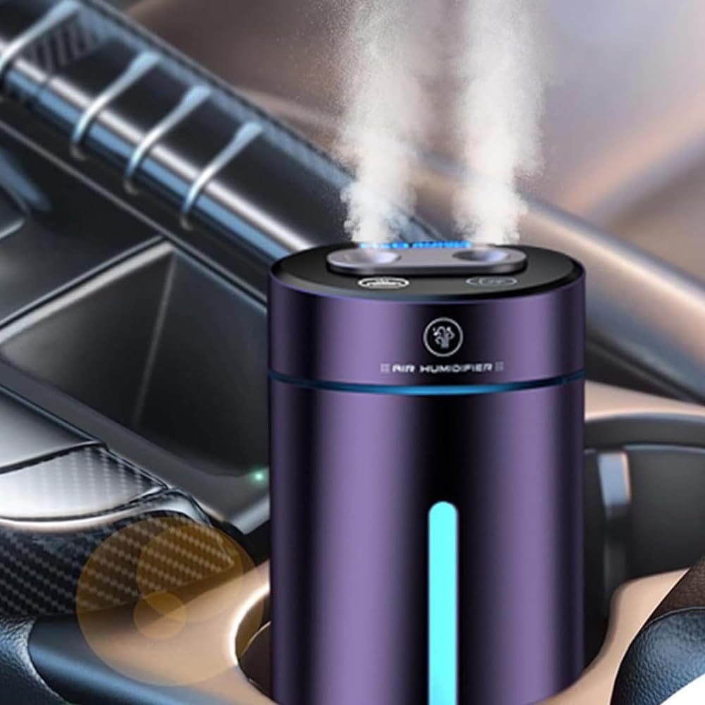 Smart Humidifier - Intelligenter Auto-Lufterfrischer, Auto-Lufterfrischer-Diffusor mit Luftbefeuchter, Automatische