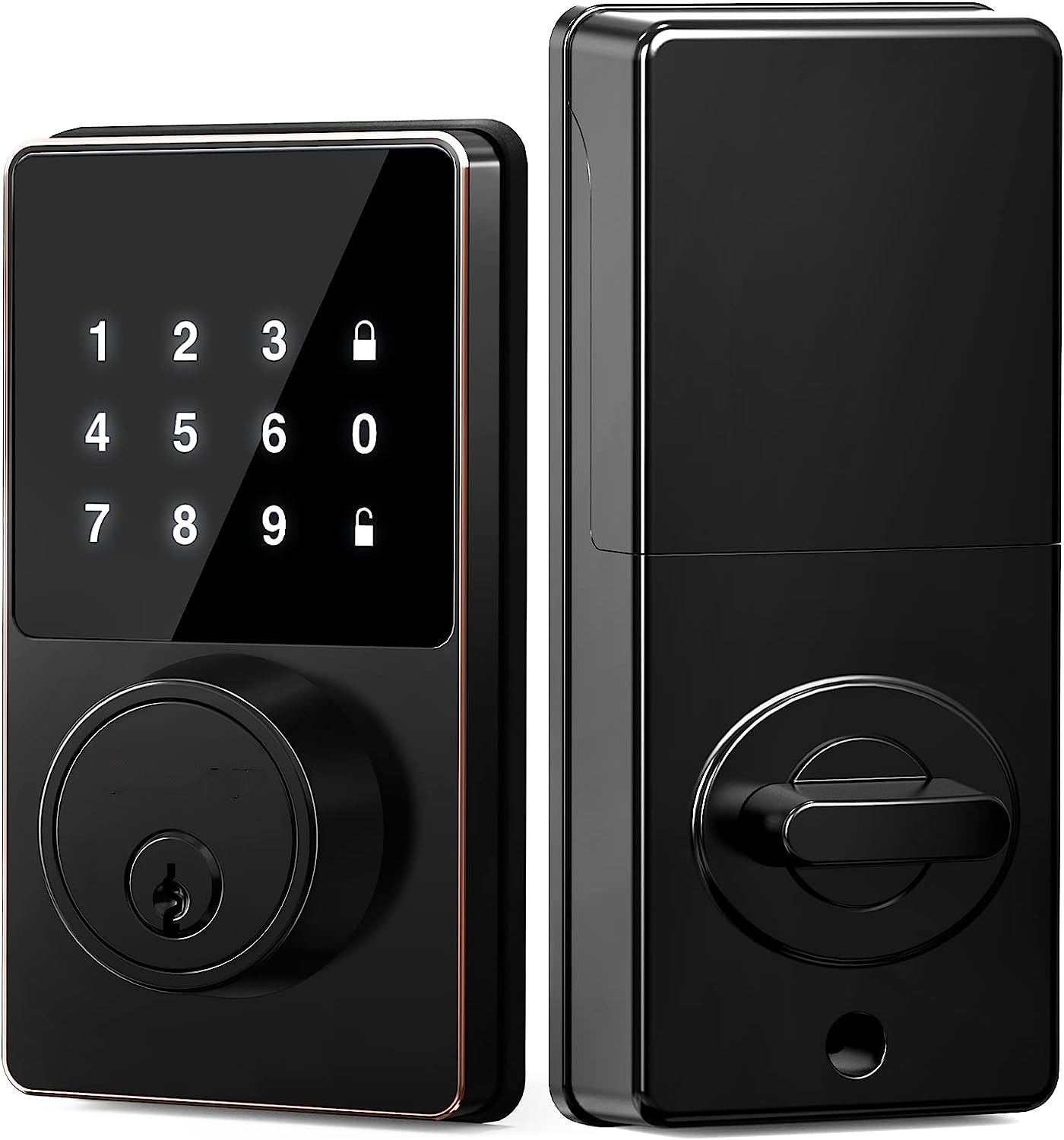 Smart Home Lock - Intelligentes Schloss mit Passwort, schlüsselloses Türschloss