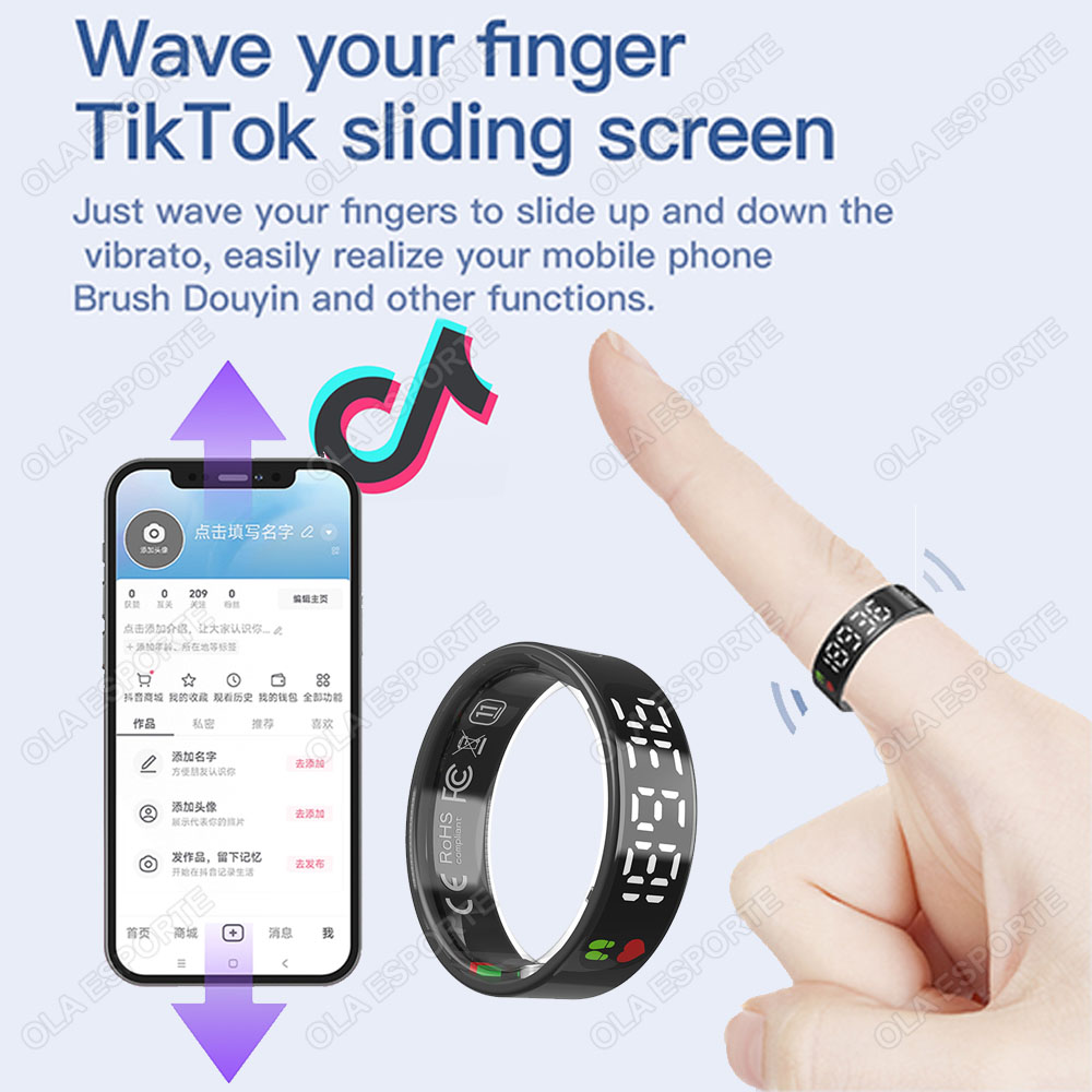 SR08 Smart Ring mit Ladebox fü – Smart Home Trainer Bewertung und Preis