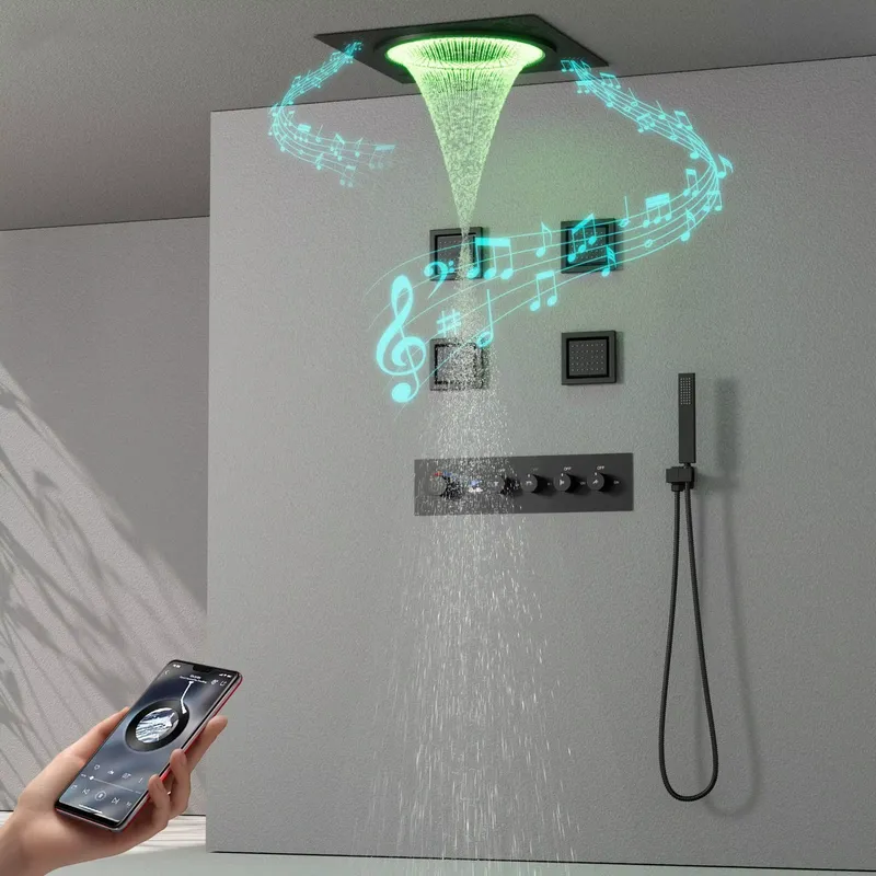 Intelligentes LED-Duschset Bad – Smart Home In Us Bewertung und Preis