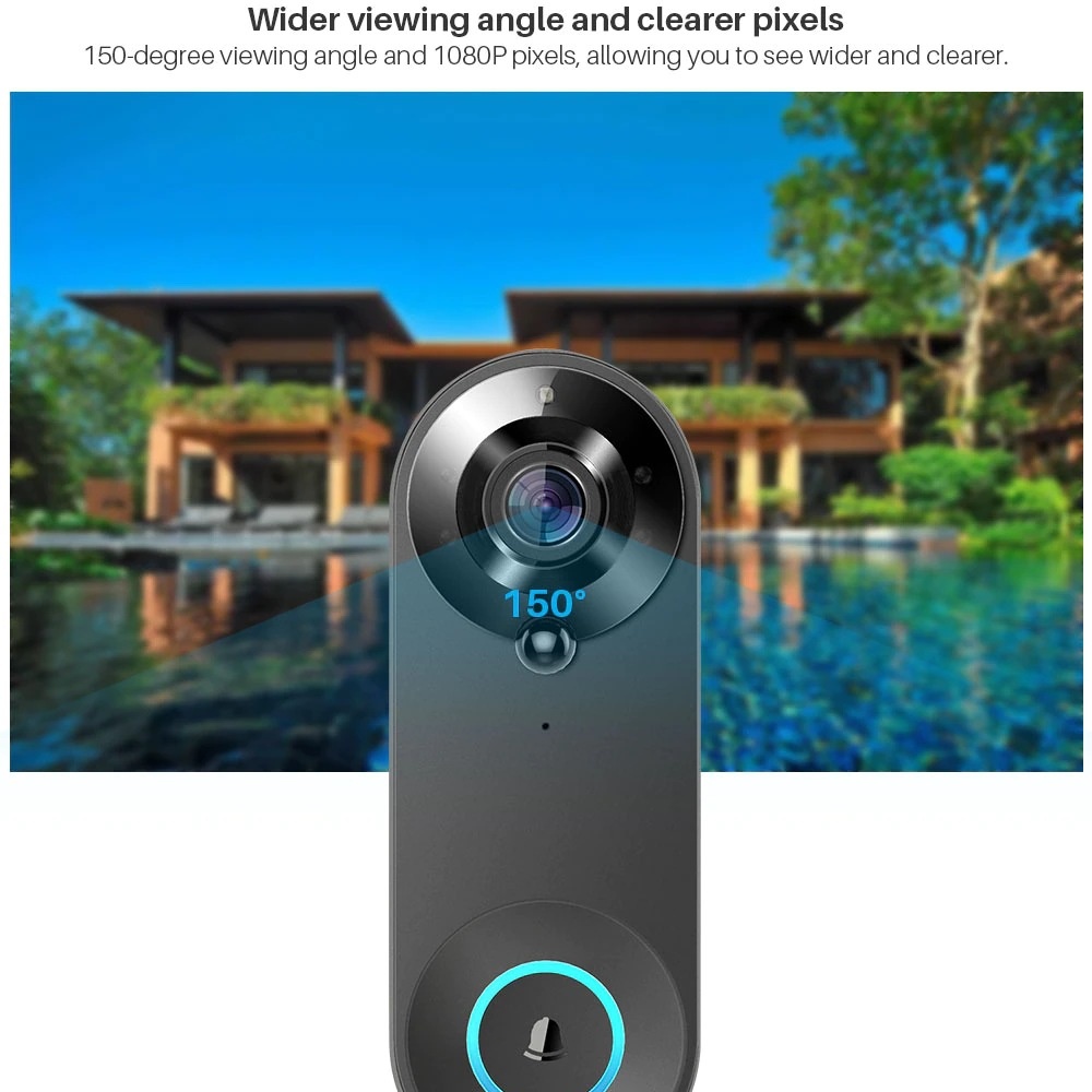 Tuya 1080P Drahtlose WIFI Türk – Smart Home Video Doorphone Ezviz Bewertung und Preis