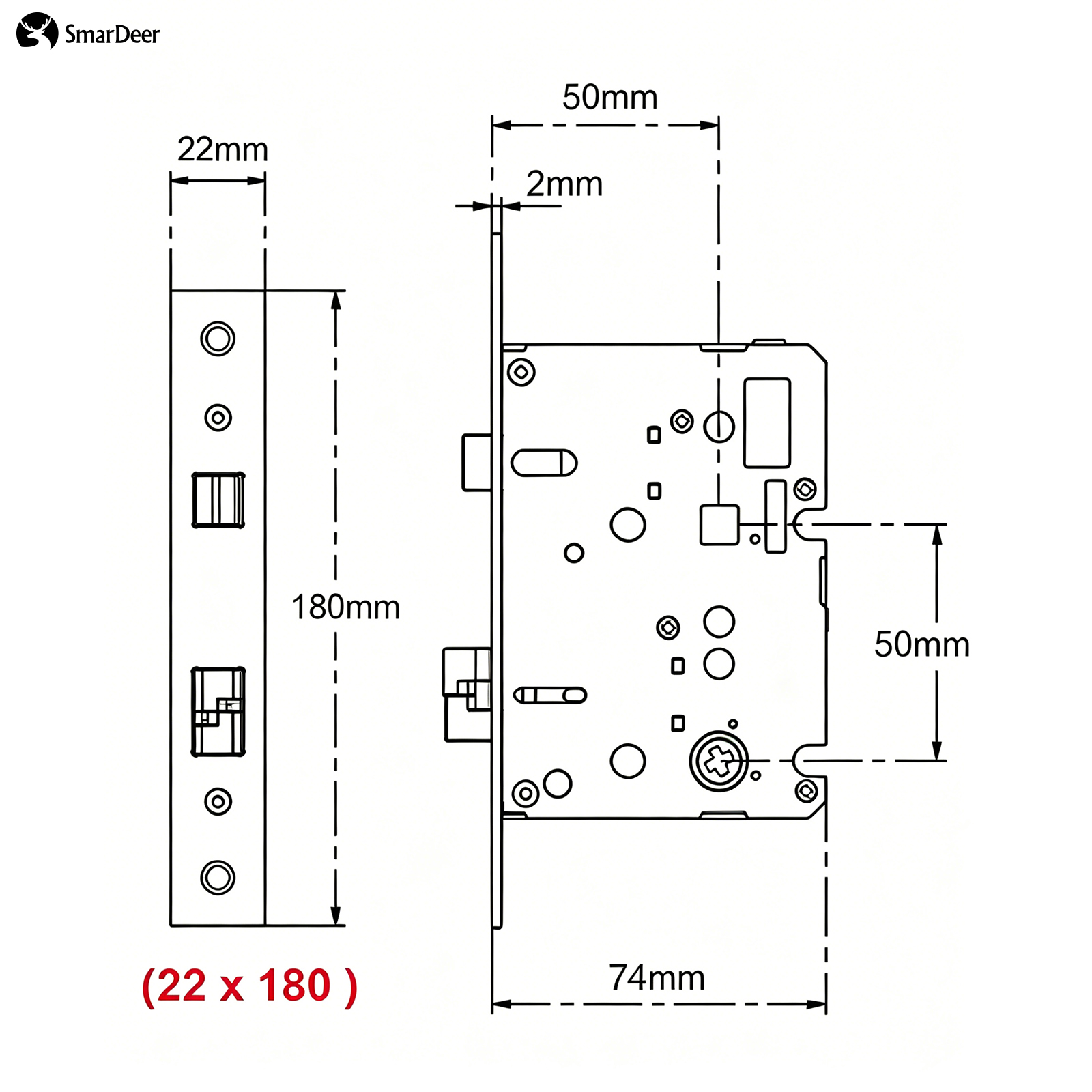 Adaptiver Elektronischer Schlo – Smart Home Lock Bewertung und Preis