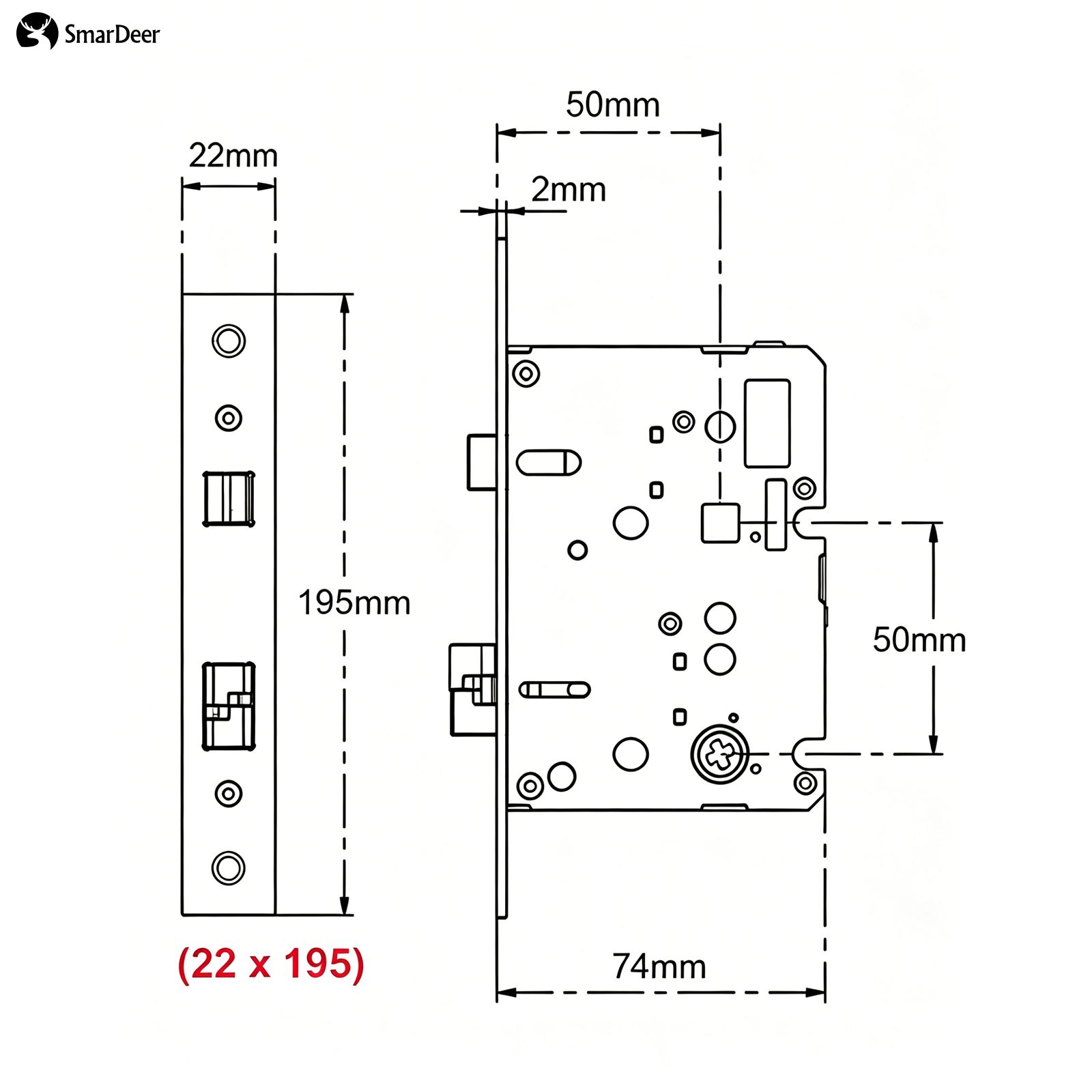 Adaptiver Elektronischer Schlo – Smart Home Lock Bewertung und Preis