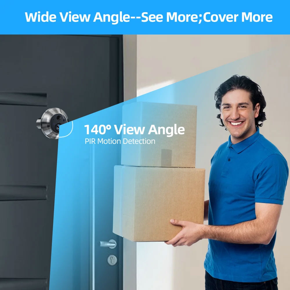 Tuya Smart 5MP Türspion-Kamera – Smart Home Video Doorphone Ezviz Bewertung und Preis