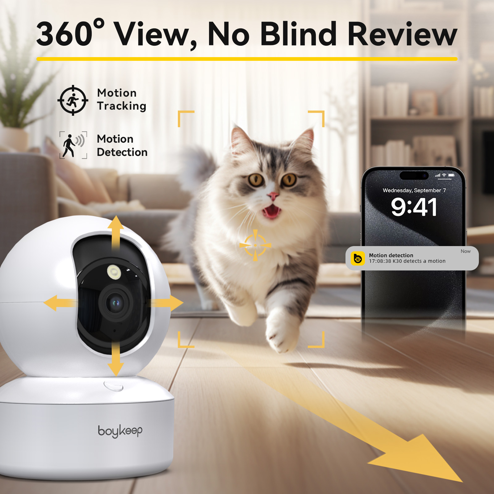 Boykeep 2K-Hundekamera mit Tel – Smart Home Camera Ezviz Bewertung und Preis