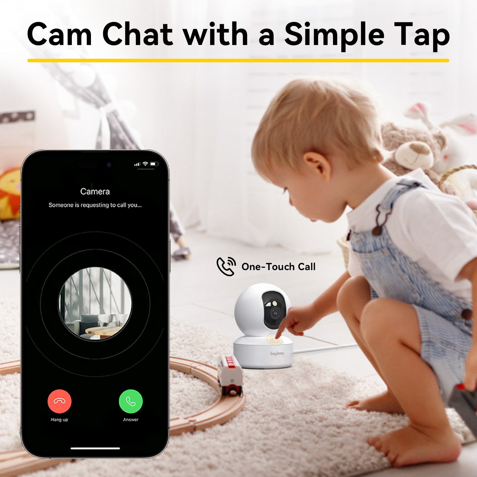 Boykeep 2K-Hundekamera mit Tel – Smart Home Camera Ezviz Bewertung und Preis