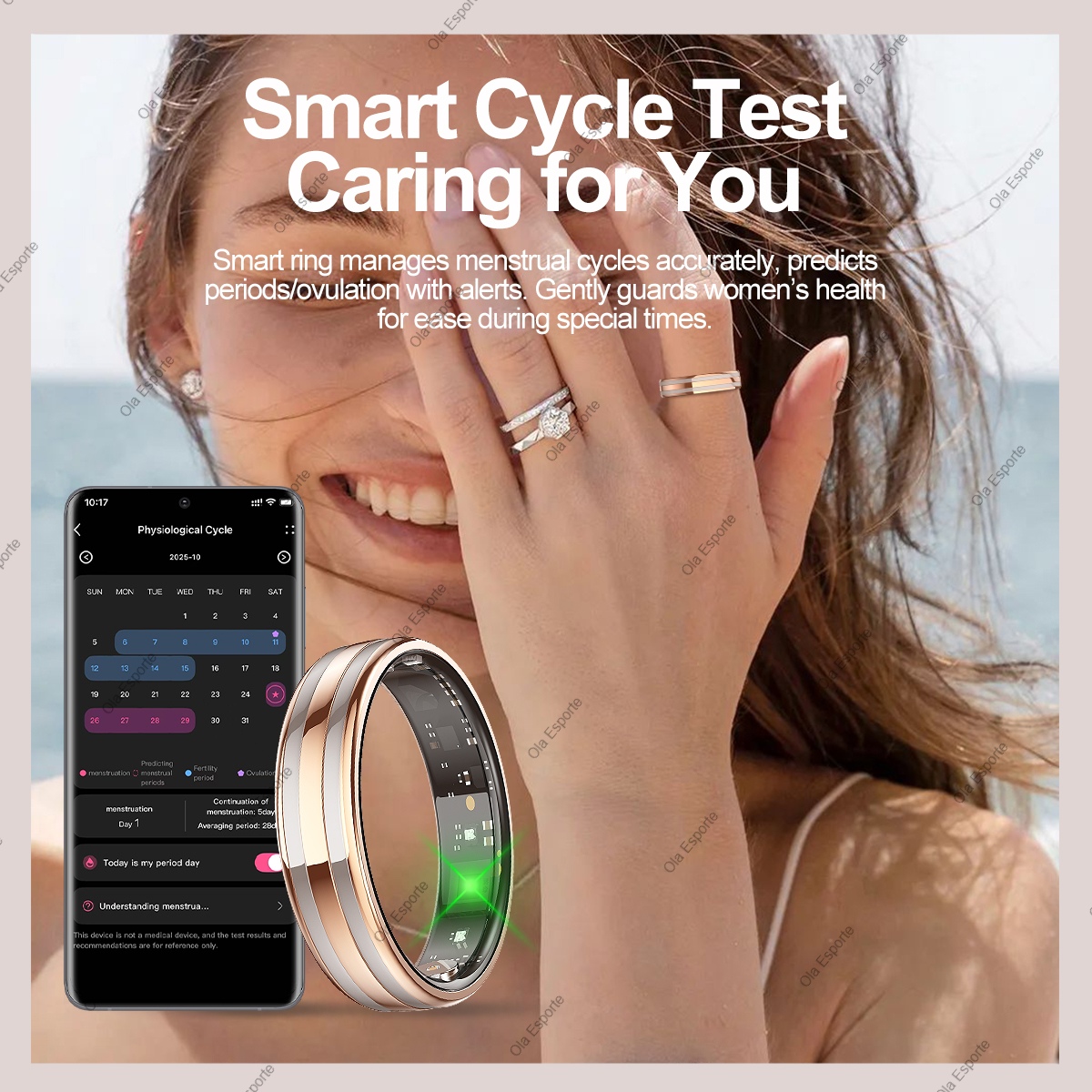 Neue Smart Ring Weibliche Gesu – Smart Home Trainer Bewertung und Preis