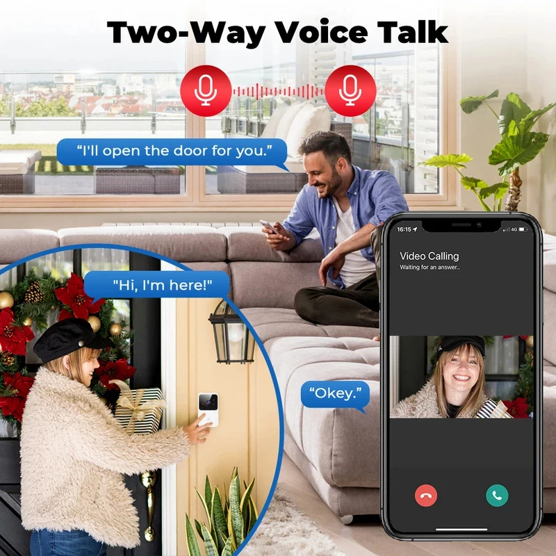Smart Home WLAN-Video-Türkling – Smart Home Video Doorphone Ezviz Bewertung und Preis
