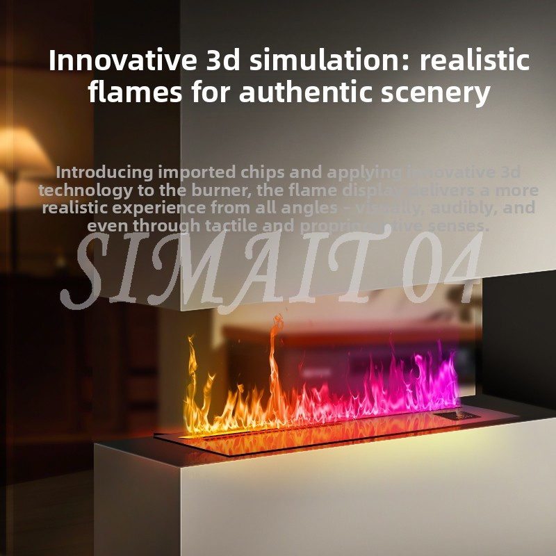 3D-Zerstäubungskamin, Flammen- – Smart Humidifier Bewertung und Preis