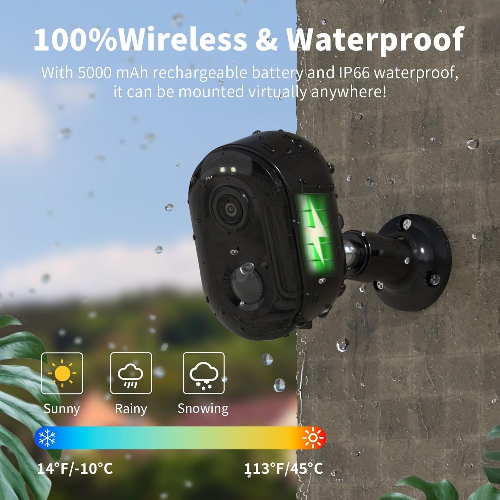 Außen-Sicherheitskameras, 2K N – Smart Home Usb Bewertung und Preis