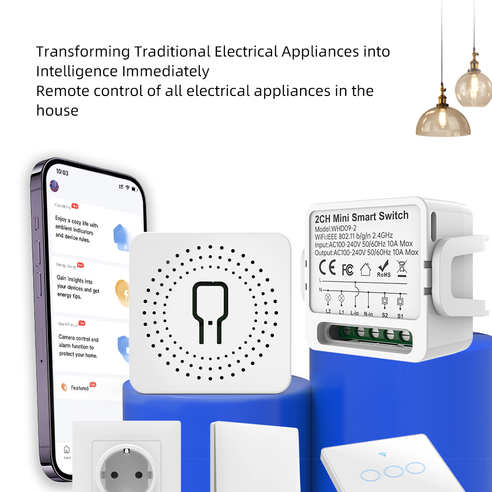 2-Wege Tuya Smart Switch 2-Gan – Smart Home Tuya Bewertung und Preis