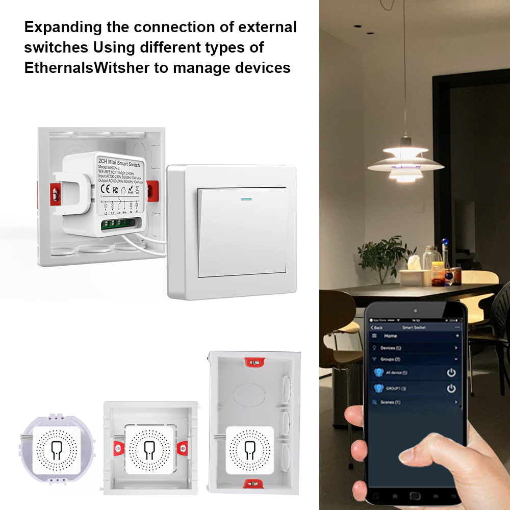 2-Wege Tuya Smart Switch 2-Gan – Smart Home Tuya Bewertung und Preis