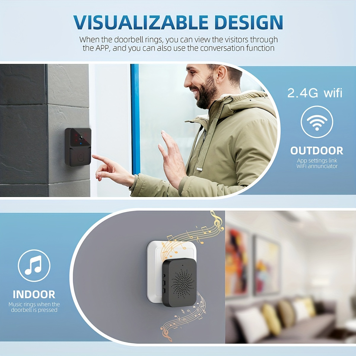 Tuya Kabellose Smarte Video-Tü – Smart Home Video Doorphone Ezviz Bewertung und Preis