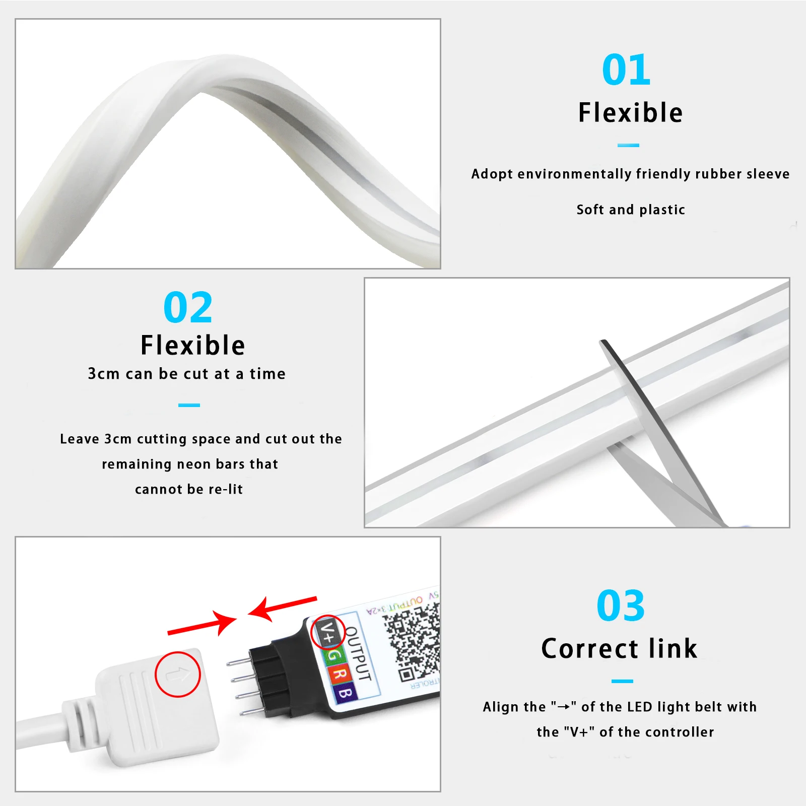 1-5 m RGB LED Neon Streifen Li – Smart Home Room Bewertung und Preis